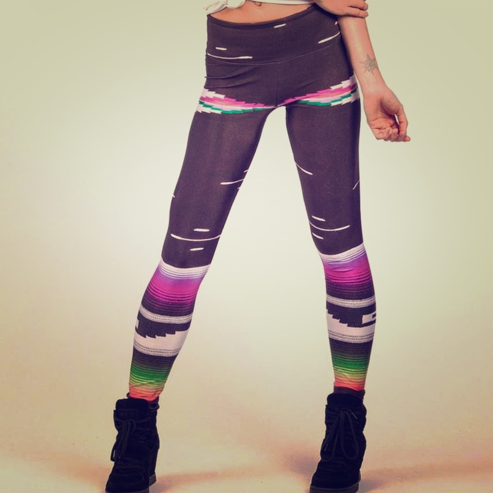 Goldsheep leggings sz S aztec blanket